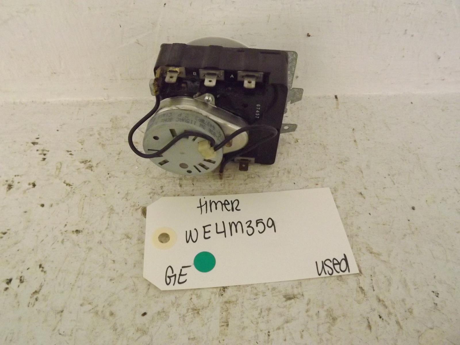 GE Dryer WE4M359 Timer Used GE Dryer WE4M359 Timer Used